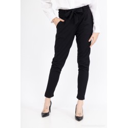 PANTALON CARROT NOIR