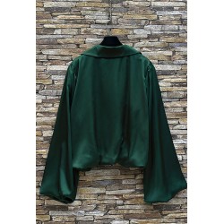 BLOUSE TARA VERT SAPIN-TU