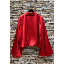 BLOUSE TARA ROUGE-TU