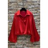 BLOUSE TARA ROUGE-TU