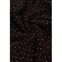 ROBE BEYLY MARRON BRILLANT-TU