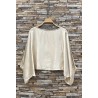 BLOUSE ALICIA BEIGE-TU