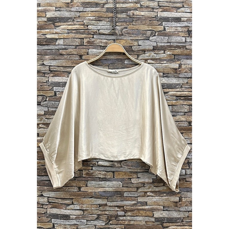 BLOUSE ALICIA BEIGE-TU