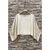 BLOUSE ALICIA BEIGE-TU