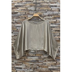 BLOUSE ALICIA TAUPE-TU