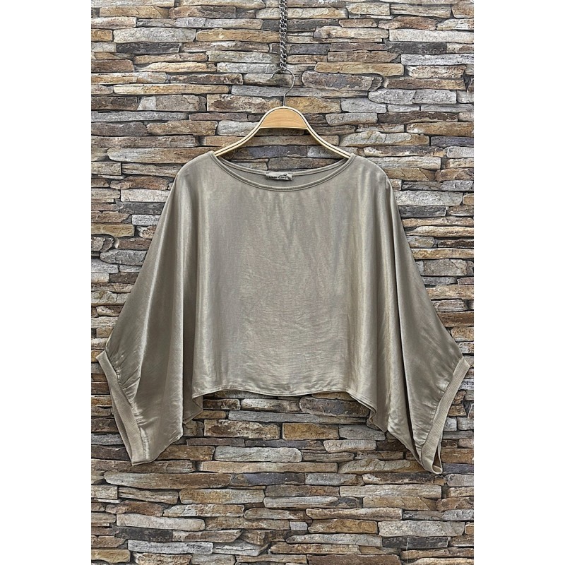BLOUSE ALICIA TAUPE-TU