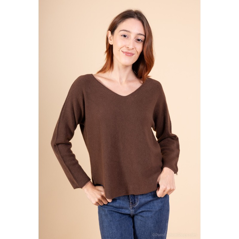 PULL CHOCOLAT-TU