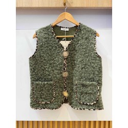 VESTE SS MANCHE KAKI-TU