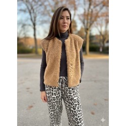 VESTE SSMANCHE CAMEL-TU