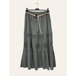 JUPE LONGUE KAKI-TU