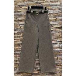 PANTALON ALLINE CHOCO