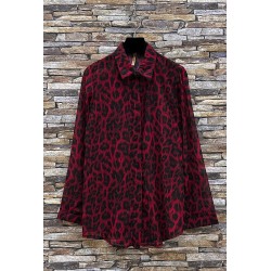 CHEMISIER JESSICA MOTIF BORD -TU