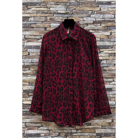 CHEMISIER JESSICA MOTIF BORD -TU