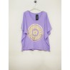 TEE SHIRT21109 TU ROCK LILAS