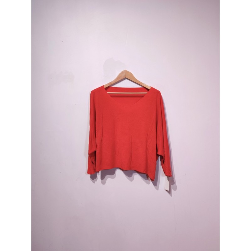 PULL MILA 200 ROUGE