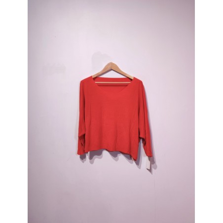 PULL MILA 200 ROUGE