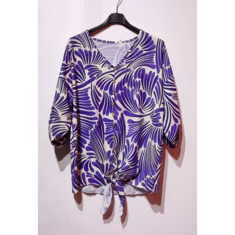 BLOUSE CS8355 LILAS