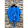 CHEMISE BILLIE BLEU ROI