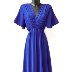 ROBE ROSY BLEU ROYAL-ITALIE