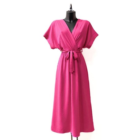 ROBE LOMY FRAMBOISE