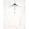 TEE SHIRT6484 ETOILE BLANC