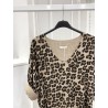 PULL LEOPARD 45458 BRONZE -TU