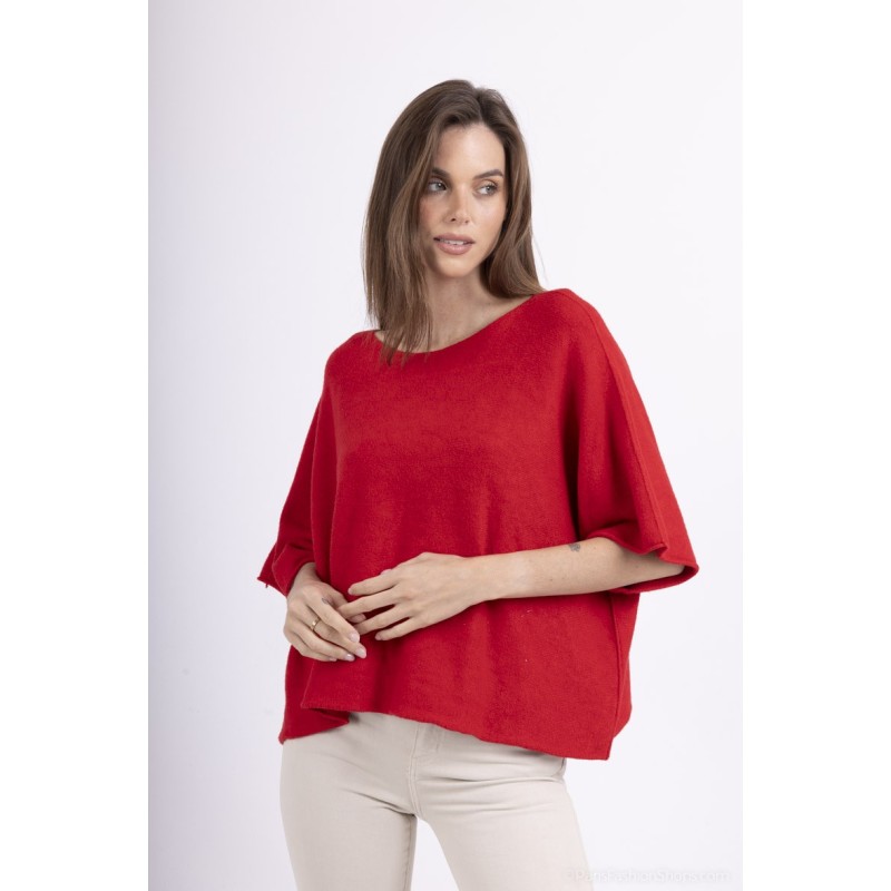 PULL MILA 300 ROUGE