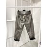 PANTALON SIMILI CUIR 36320 GRIS-TU