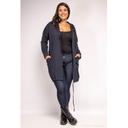 GILET CAPUCHE 1248 AILES NOIR-TU