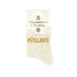 CHAUSSETTES PETILLANTE BEIGE