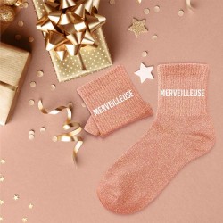CHAUSSETTES MERVEILLEUSE ORANGE