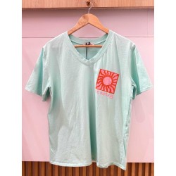 TSHIRT 25339 SOLEIL VERT-TU