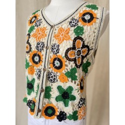 HAUT CROCHET J205 VERT-TU