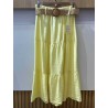 JUPE LONGUE J917515 JAUNE-TU