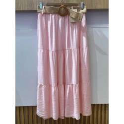 JUPE LONGUE J917515 ROSE-TU