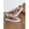 BASKETS CHAMPAGNE ETOILE ET STRASS