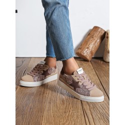 BASKETS CHAMPAGNE ETOILE ET STRASS