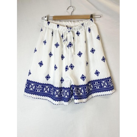 SHORT ALHAMBRA BLEU ROI-TU