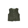 GILET MOUTONNE KAKI-TU