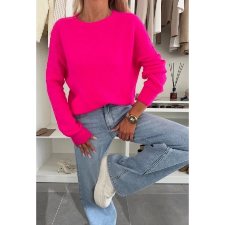 PULL MAILLE FUCHSIA-TU
