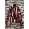 BLOUSE ANALLA BORDEAUX-TU