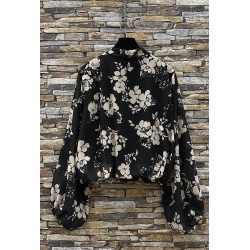 BLOUSE ANIELLA NOIRE-TU