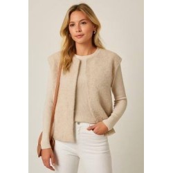 VESTE LOLA SS MANCHE BEIGE/TU