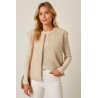 VESTE LOLA SS MANCHE BEIGE/TU